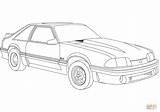 Mustang Ford Coloring Pages Drawing Printable Shelby Supercoloring Kids Template Cars Sketch Categories Description sketch template