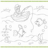 Pescatore Rybak Kolorowanka Fisherman Pescatori Ilustracja Stockowa Risultati sketch template