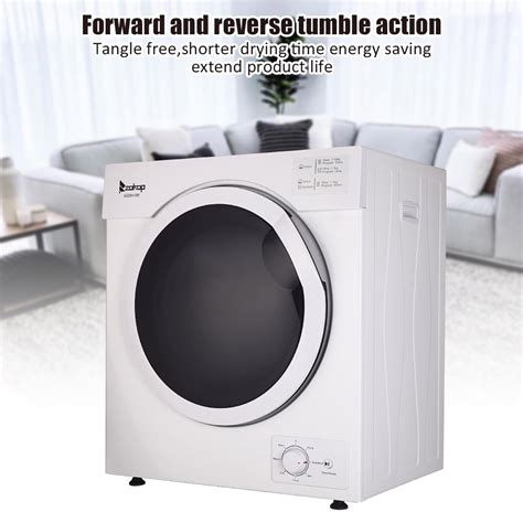 portable  electric stainless steel drum dryer machine compact laundry clothes dryer