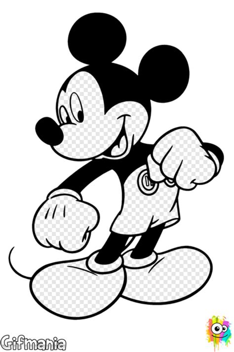 mickey head mickey mouse coloring pages png