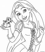 Rapunzel Raiponce Coloriage Princesse Conte Imprimer Grimm Freres Imprimé sketch template