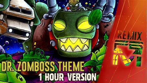 plants  zombies dr zomboss theme remix  hour version youtube