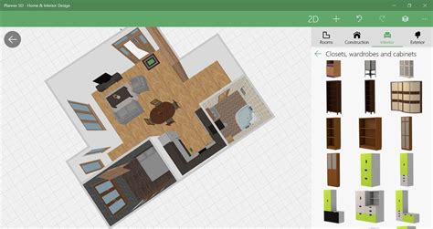plan  furnish spaces    planner  design app
