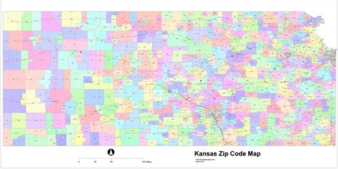 Kansas City Ks Zip Code Map Global Map