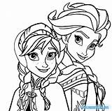 Coloring Elsa Pages Popular Frozen sketch template