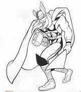 Thor Avengers Ecosia Superheroes sketch template