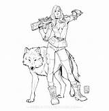 Gear Metal Solid Coloring Sniper Pages Wolf Ink Drawing Getcolorings Commission Sniperwolf sketch template
