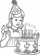 Màu Bảng Chọn Candles Inflatable Coloring Birthday Pages Nhật Sinh sketch template