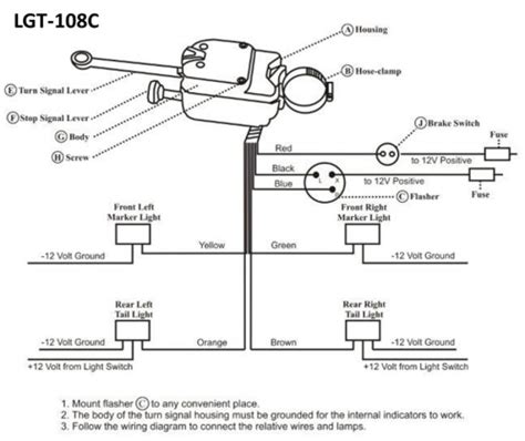 jeep cj turn signal wiring diagram wiring diagram  schematic
