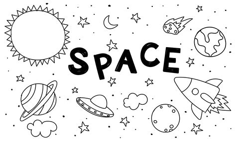 illustration  space science   vectors clipart graphics