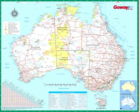 large detailed road map  australia australia large detailed road map vidianicom maps