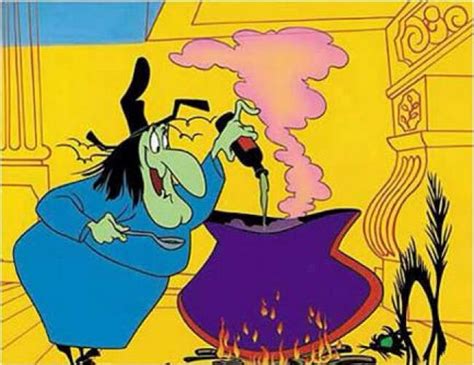 Witch Hazel Brewing Up Something In Her Cauldron Looney Tunes