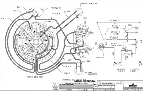 emerson motor wiring diagram