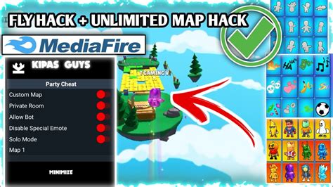 stumble guys  mod apk fly hack unlimited map hack    hack youtube