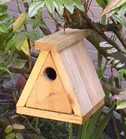 simple bird house pattern