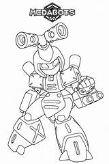 Medabots Pages Coloring Coloringpages1001 sketch template