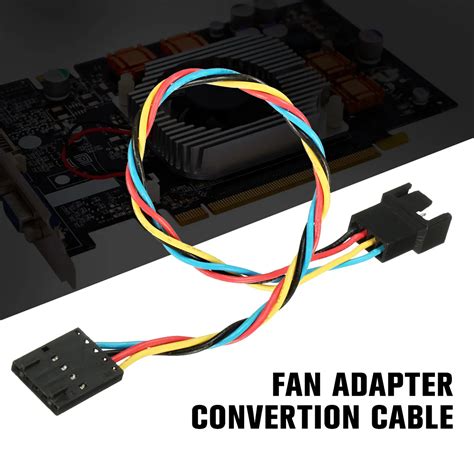 buy pcs cm fan adapter conversion   pin  wire interface computer cpu