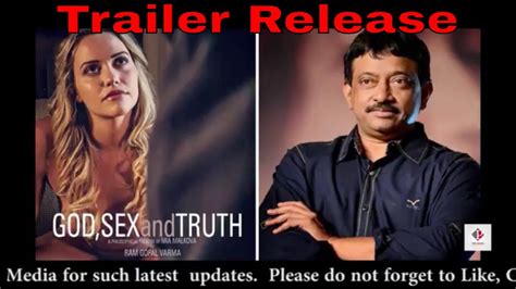 Rgv S God Sex And Truth Movie Teaser Poster And First Look Youtube