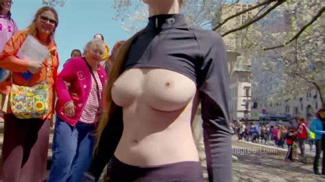 Public Topless In New York City Porn Videos