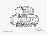 Barrel Drawing Wooden Wine Barrels Getdrawings sketch template