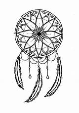 Coloring Dreamcatcher Dream Catcher Adult Pages Printable Zentangle Etsy Drawing Details Simple sketch template