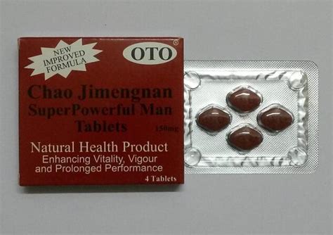 100 Natural Chao Ji Meng Man Super Power Man Sex Medicine