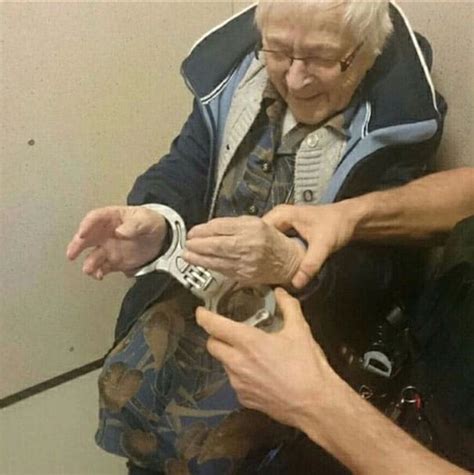 99 year old woman gets arrested so she can check it off her bucket list