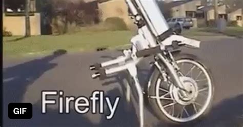 turning a wheelchair into a motorized trike 9gag