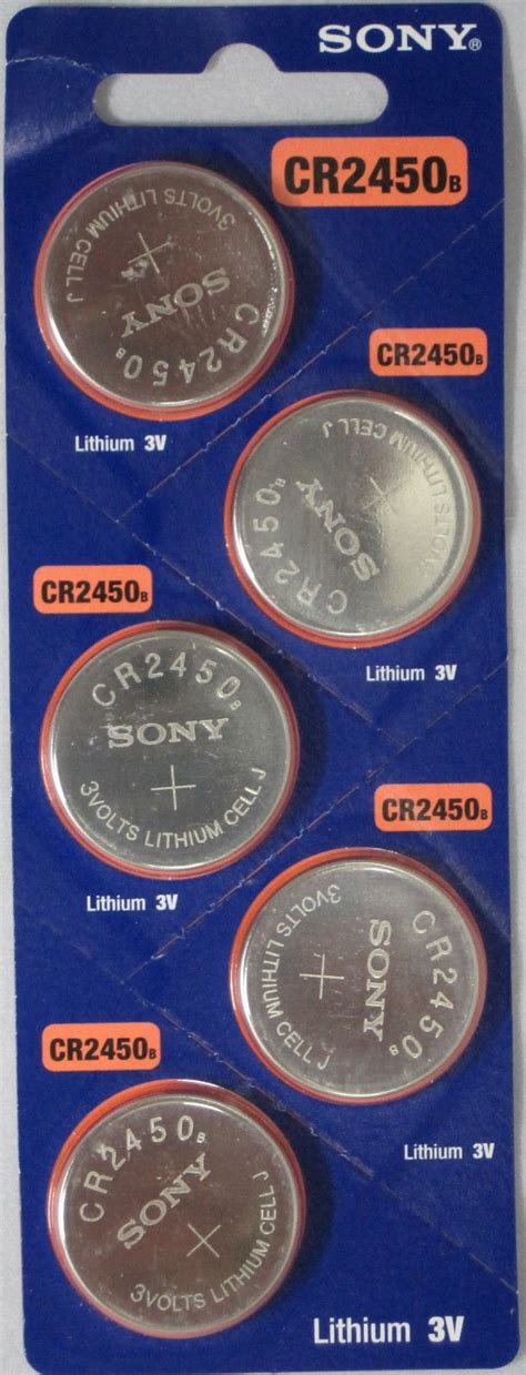 sony cr br cr   lithium button cell battery batteries official genuine sony