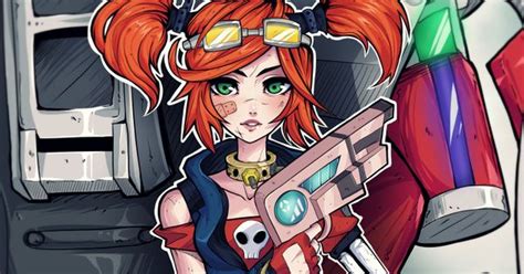 cute 3 the mechromancer by poliip borderlands and games pinterest borderlands fnaf and