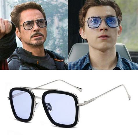 tony stark sunglasses spider man glasses sunglasses from far from