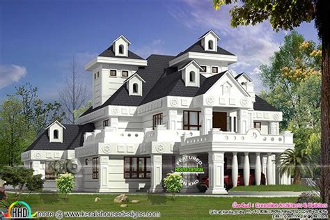 awesome luxury  bedroom house architecture kerala home design  floor plans  dream houses