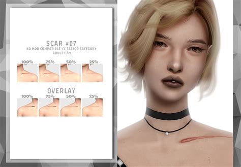 sims   harm scars cc