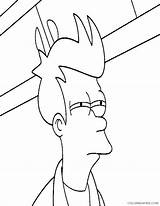 Coloring4free Futurama Coloring Printable Pages sketch template
