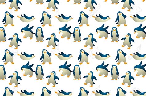 penguin wallpaper pattern  wallpapersafari
