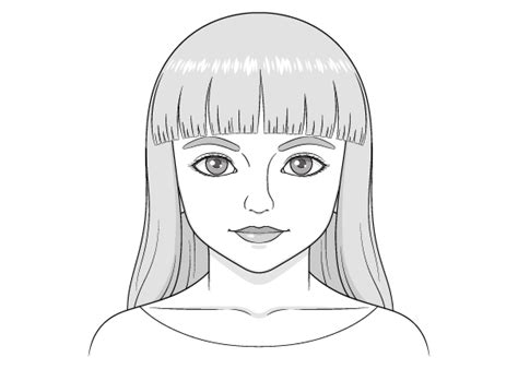 aggregate  face drawing girl super hot lskeduvn