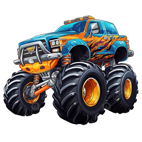 monster truck illustration auto monster muscle png transparent image