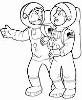 Coloring Astronaut Space Pages Astronauts American Two Travel Colouring Printables Gif Coloringpages Popular Look Books Printable Pag sketch template