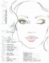 Face Makeup Chart Pdf Charts Artist Mac Blank Choose Board Clean Printable sketch template