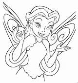 Coloring Disney Fairy Pages Color Fairies Printable Kids Sheet Tinkerbell Print Pixie Girls Ausmalbilder Comments sketch template