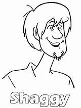 Coloring Shaggy Doo Scooby Pages Color Fred Characters Getcolorings Colouring Sheet Comments sketch template