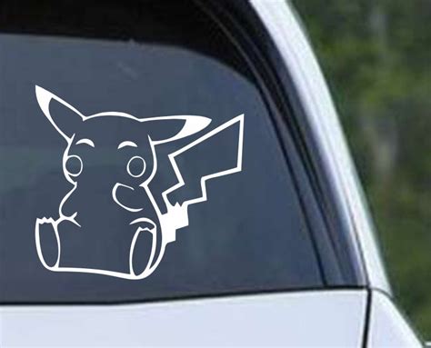 pokemon pikachu  die cut vinyl decal sticker decals city