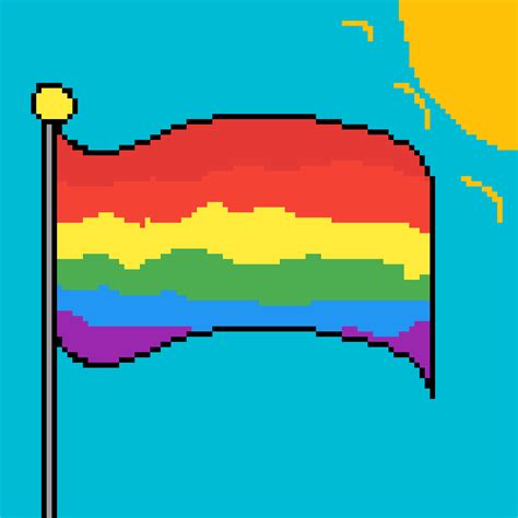 Editing Pride Flag Free Online Pixel Art Drawing Tool Pixilart