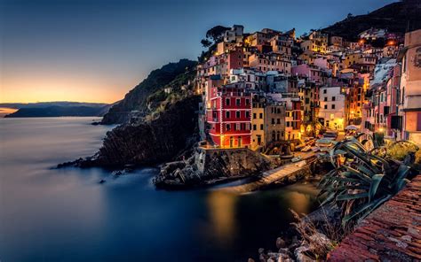 cinque terre ligurian sea italy wallpaper hd city  wallpapers images  background