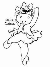 Coloring Pages Ballerina Open sketch template