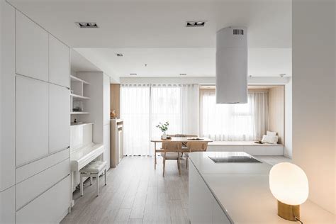 expanding modern interiors  minimalist white decor