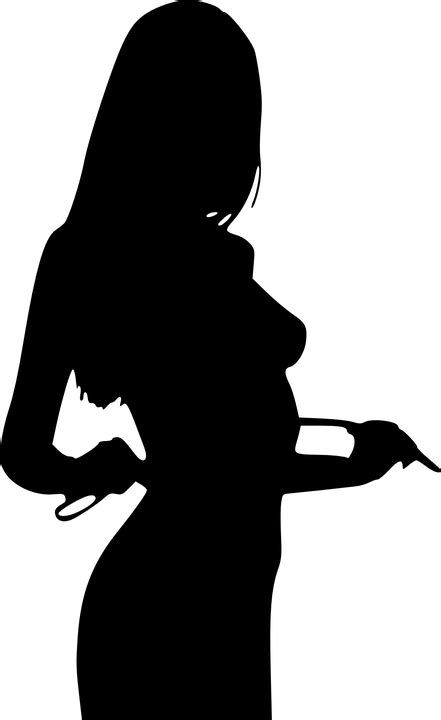 Silueta Humano Mujer Gráficos Vectoriales Gratis En Pixabay