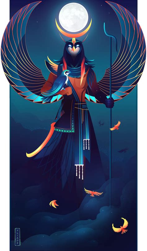 Khonsu ~ Egyptian Gods By Yliade On Deviantart Ancient