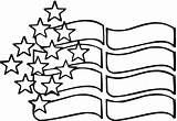 Drapeau Estrelas Clipartmag Americain Américain sketch template