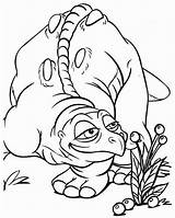 Coloring Pages Land Before Time Family Cera Father Choose Board Online sketch template
